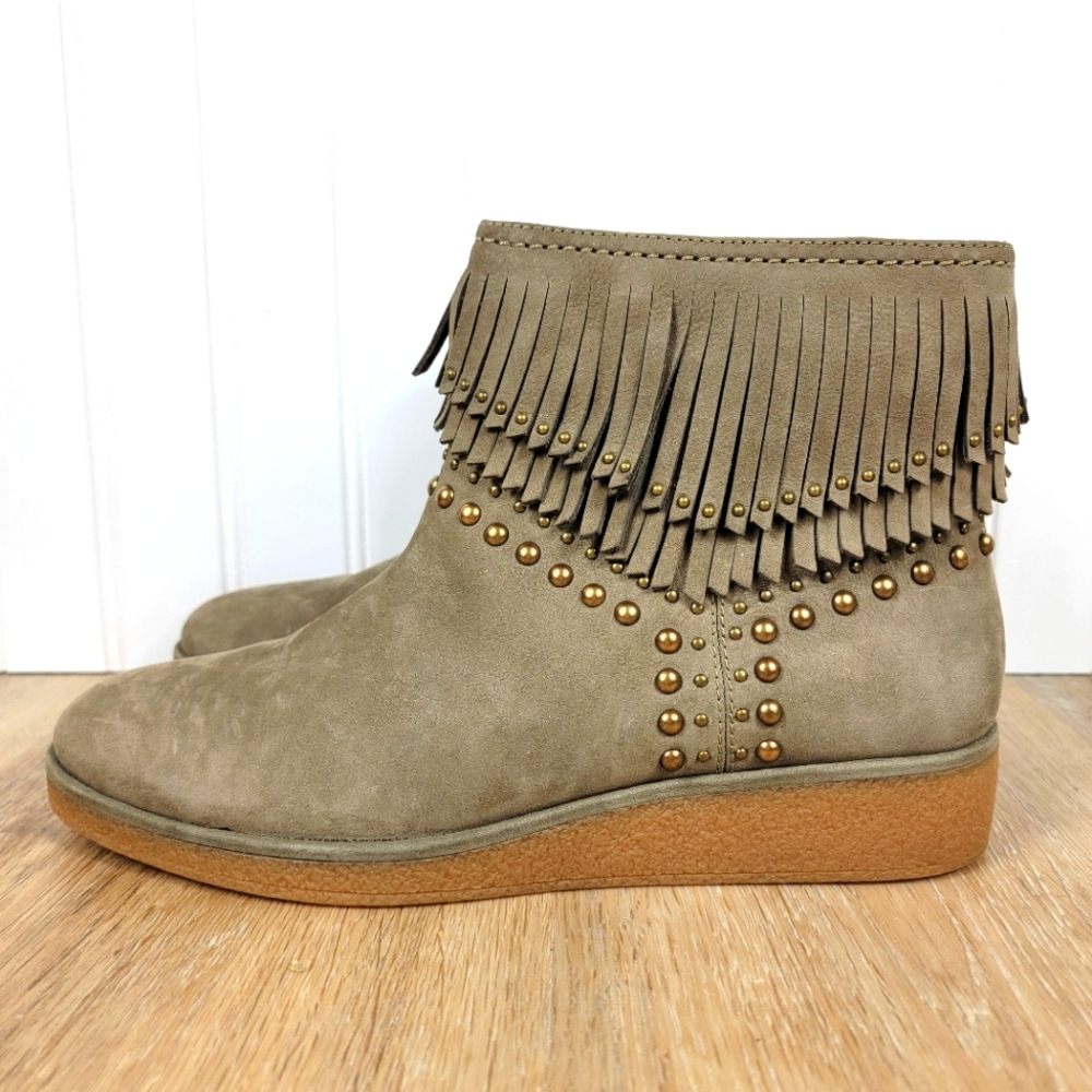 🆕️UGG Ariane Fringe Studded Women's Ankle Boots **